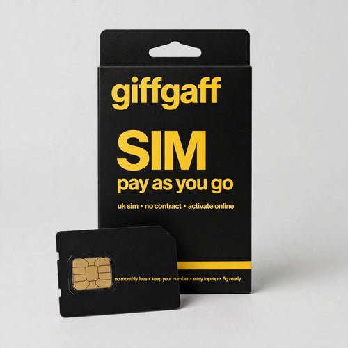 giffgaff UK SIM Card (Free Incoming SMS & OTPs in Pakistan)