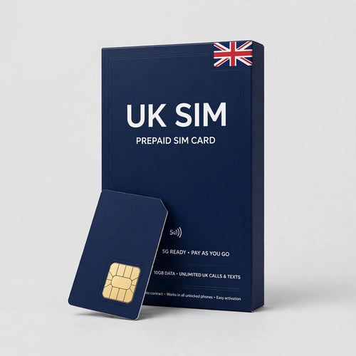 Official UK SIM Card (Free Incoming SMS & OTPs in Pakistan)